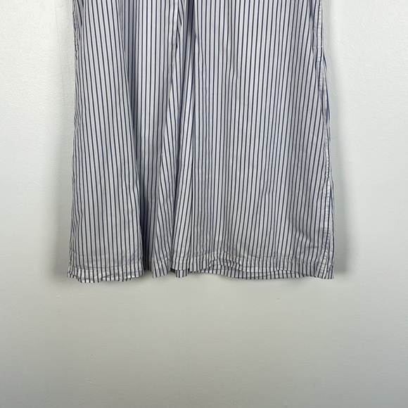 Madewell Swingout short sleeve lined 2 pocket V neck strip shirt dress Size XS - Picture 4 of 10